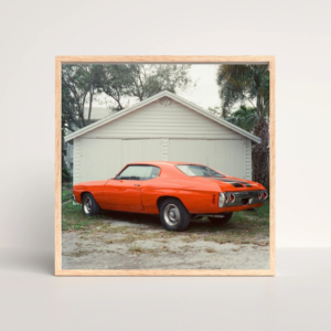 Classic Car photo taken with Ektar 100 medium format film.